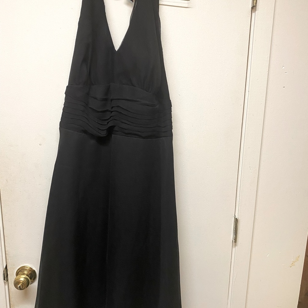 NWT Bobbie Bee Black Size 14W Halter Dress